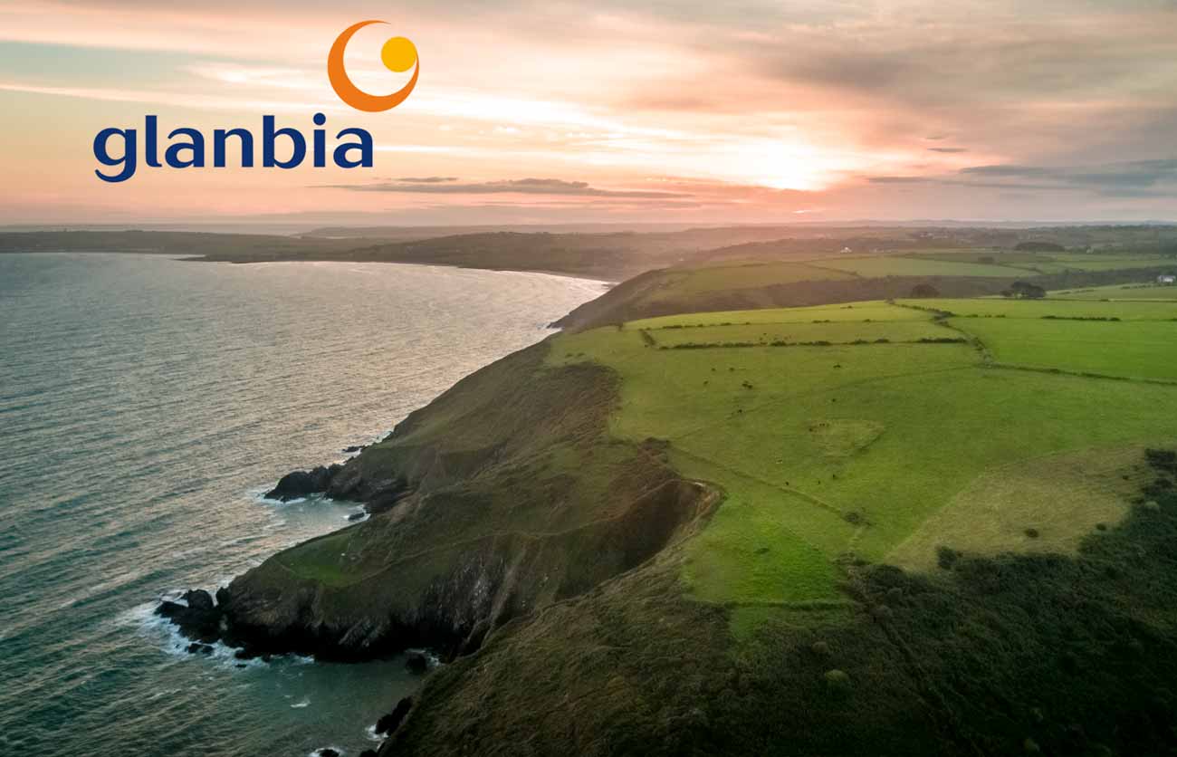 Irish coastline photographed by drone