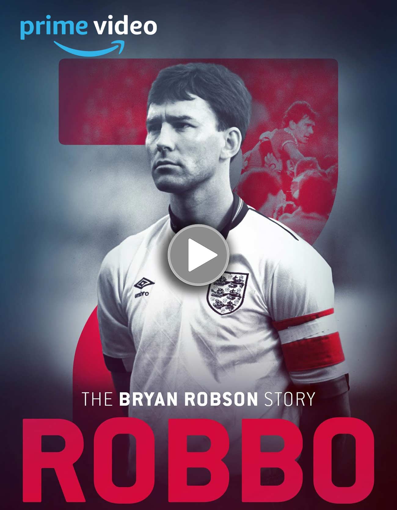 Drone filming football documentary
