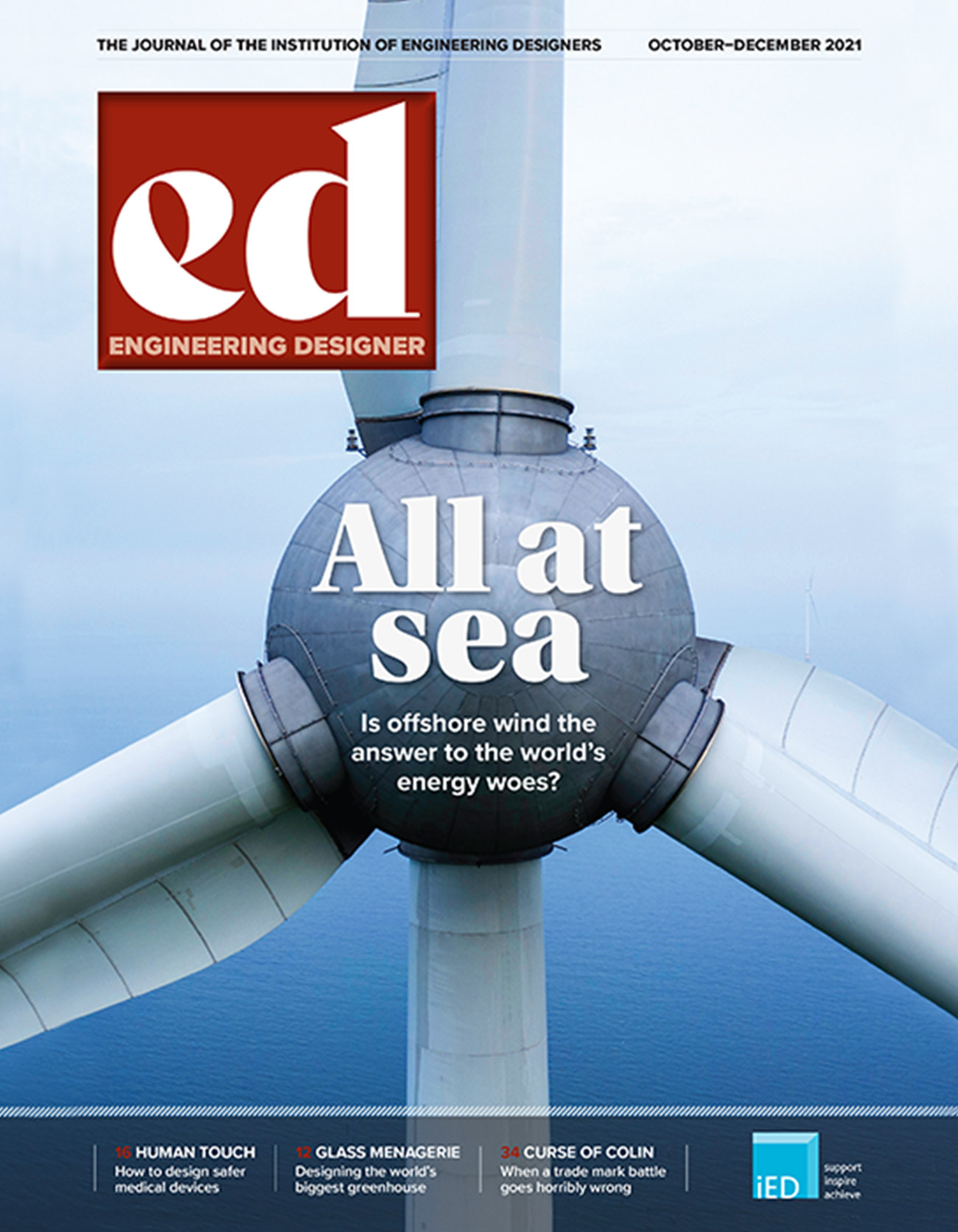 magazine front cover drone publication