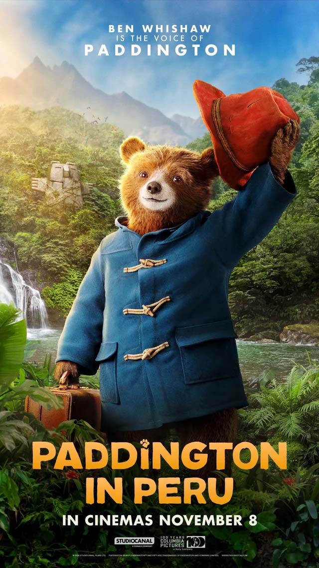 Paddington in Peru Aerial Filming