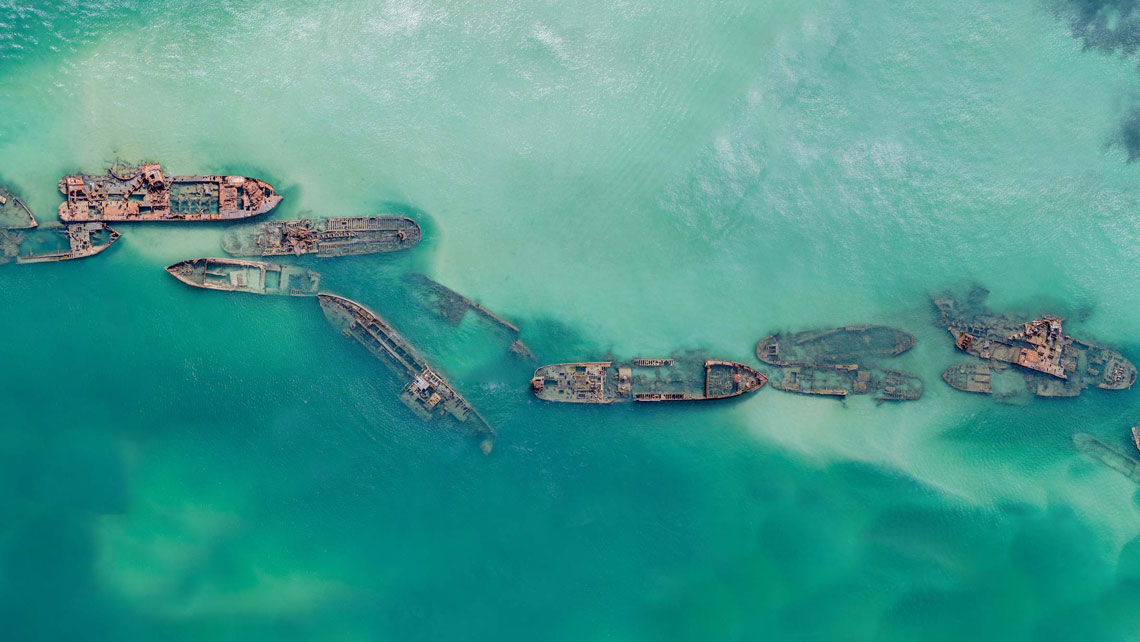 overseas drone filmmaking