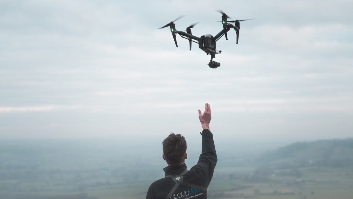 Commercial drone pilot